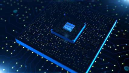 數(shù)字三維渲染技術 芯片電路的藝術與科學